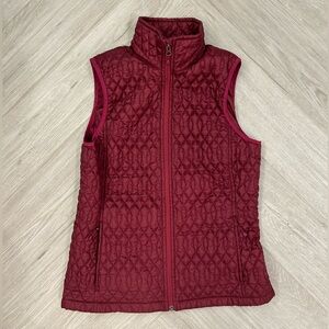 Lands End Quilted Vest Size Small 6-8